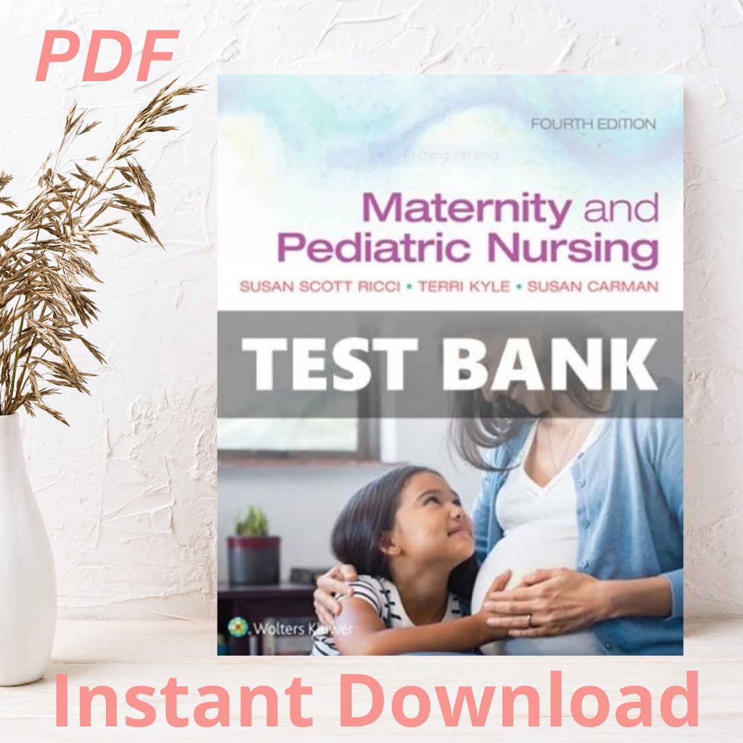 Maternity and Pediatric Nursing 4th Edition Ricci Kyle Carman Etsy