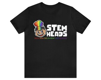 STEMheads Classic T-Shirt with Full logo in Color | teen youth inspiration STEMheads YouTube Utah tech companies explore tech STEM learning