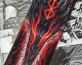 Bloody Beast of Darkness Bookmark - Wolf Bookmark, Jumbo Laminated Waterproof Placeholder, Anime Manga Reader Fan Gift