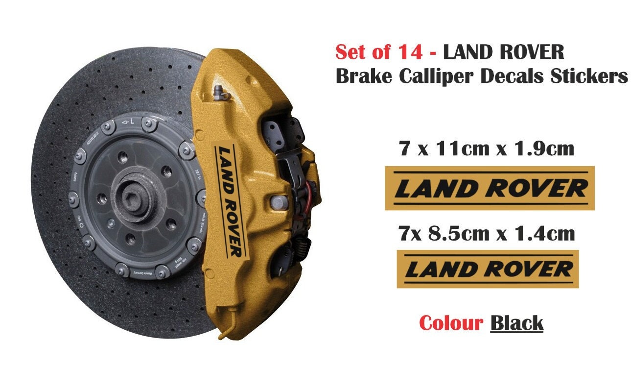 Share 92+ images land rover brake caliper decals In.thptnganamst.edu.vn