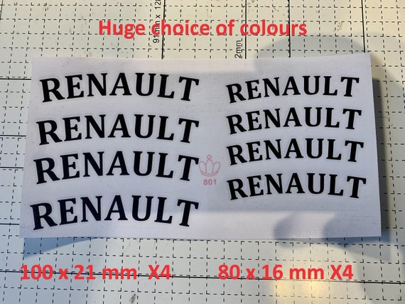 送料無料 RENAULT Brake Caliper Decals Stickers ルノー ディスクブレーキ ステッカー シール デカール 4枚セット 6 Pcs Car Brake Caliper Sticker Hi Temp Waterproof Reflective Decal For  Renault Megane RS Clio Sandero GT Twingo Laguna Arkana - AliExpress