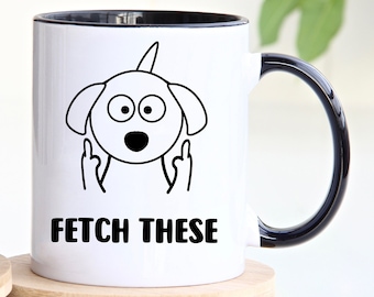 Dog Mug | Fetch These | Secret Santa Gift | Christmas gifts | gift ideas for christmas Christmas eve mug | gift for her | Christmas Mug