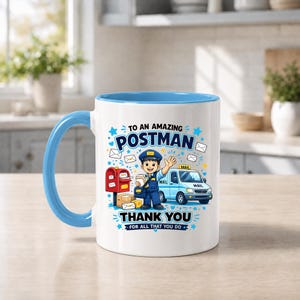 Postman Mug | Thank You Gift for Postman | Postal Worker Appreciation Gift