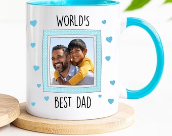 Der beste Dad der Welt Tasse | personalisierte Tasse | benutzerdefinierte Geschenk | Vater Geschenk | Geschenk für Ihn | Vatertag | Geschenk zum Vatertag | Papa Becher