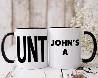 Personalised mug | Cunt Mug | C*unt Mug | Rude gift | funny mug | Birthday Gift | coffee mug insulting gift   Funny office gifts Adult Humor