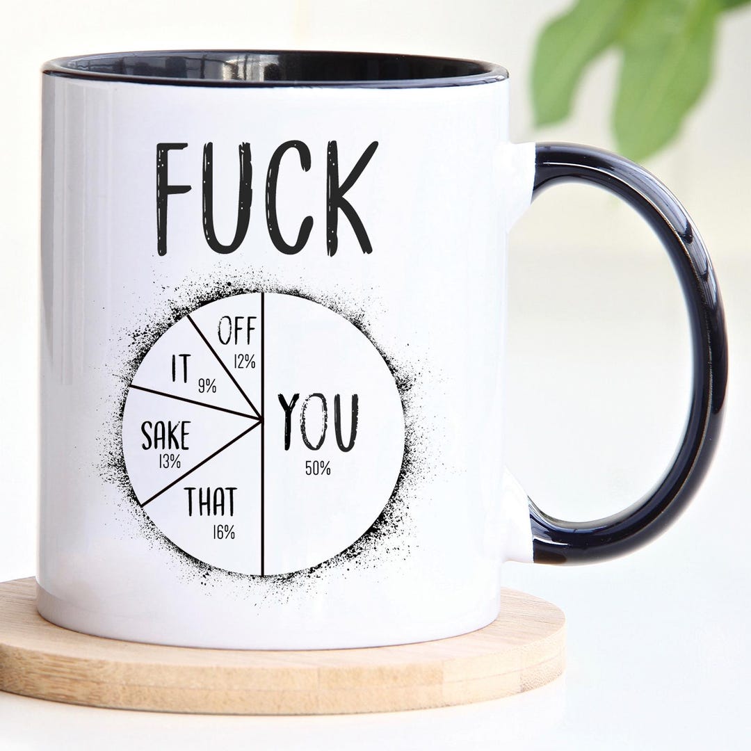 Funny Rude Mug: Sarcastic Novelty Gift - Etsy