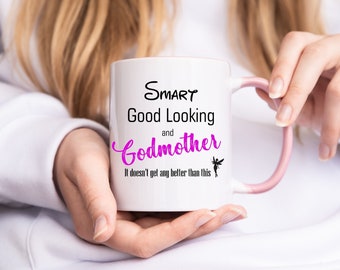 Godmother Gift | Godparents Mug | Godmother proposal | Gift for her Coffee Mug Godmother mug Godmother christmas secret santa Christmas gift