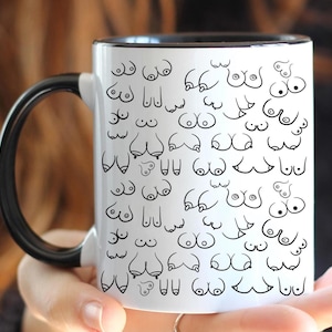 Caneca de café com humor ofensivo – Presente engraçado e grosseiro para colegas