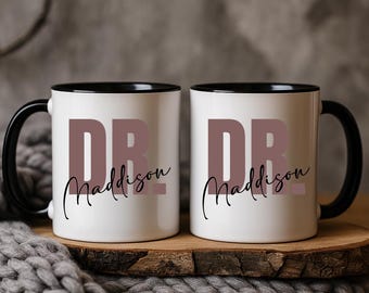 Tazza personalizzata per dottore - Regalo di laurea con nome personalizzato