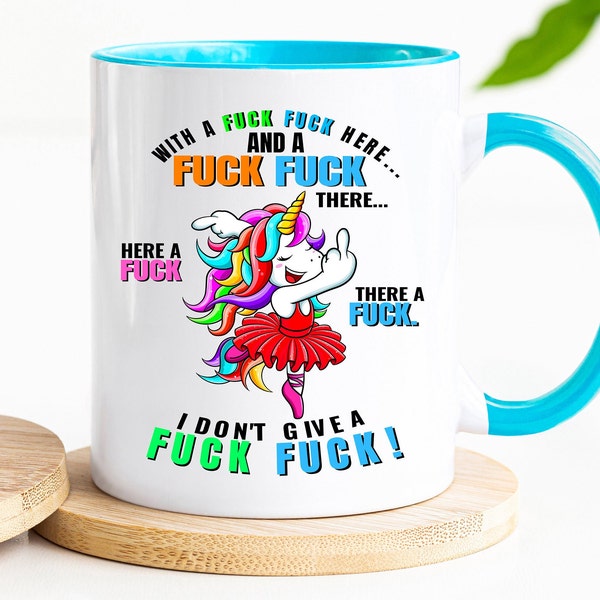 Rude gifts | Unicorn Valentine Mug | Adult Humour Rude Gift | Sarcastic gift Rude Novelty Joke Birthday Present | funny unicorn gifts