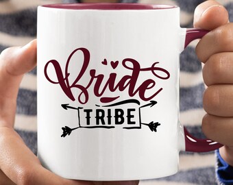 Braut Tribe Tasse Keramik Hochzeit Henne Do Neuheit Tasse Geschenk Geschenk | Bachelorette Geschenk | Lustiges Geschenk | Gag Geschenk