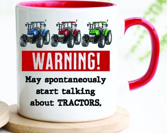 Tractor Mug: Funny Gift for Farming Fans