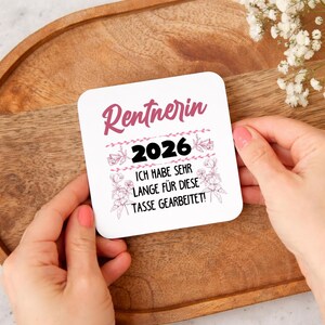 Rentnerin 2026 Tasse | Lustige Ruhestand Kaffeetasse image 12