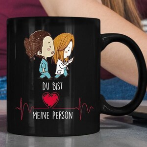 Tasse mit farbwechsel spruch, Du bist meine Person, Krankenschwester tasse, krankenschwester geschenke tasse, Geschenk für Krankenhaus
