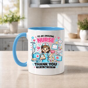Nurse Mug | Thank You Gift for Nurse | Appreciation Gift for Nurses