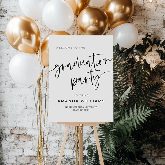 Grade R Graduation Backdrop Sign Modern Graduation Backdrops