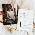 Modern Grad Invite, Graduation Announcement, High School Graduation, Graduation Party, Graduation Decorations 2025, Graduation Invitation