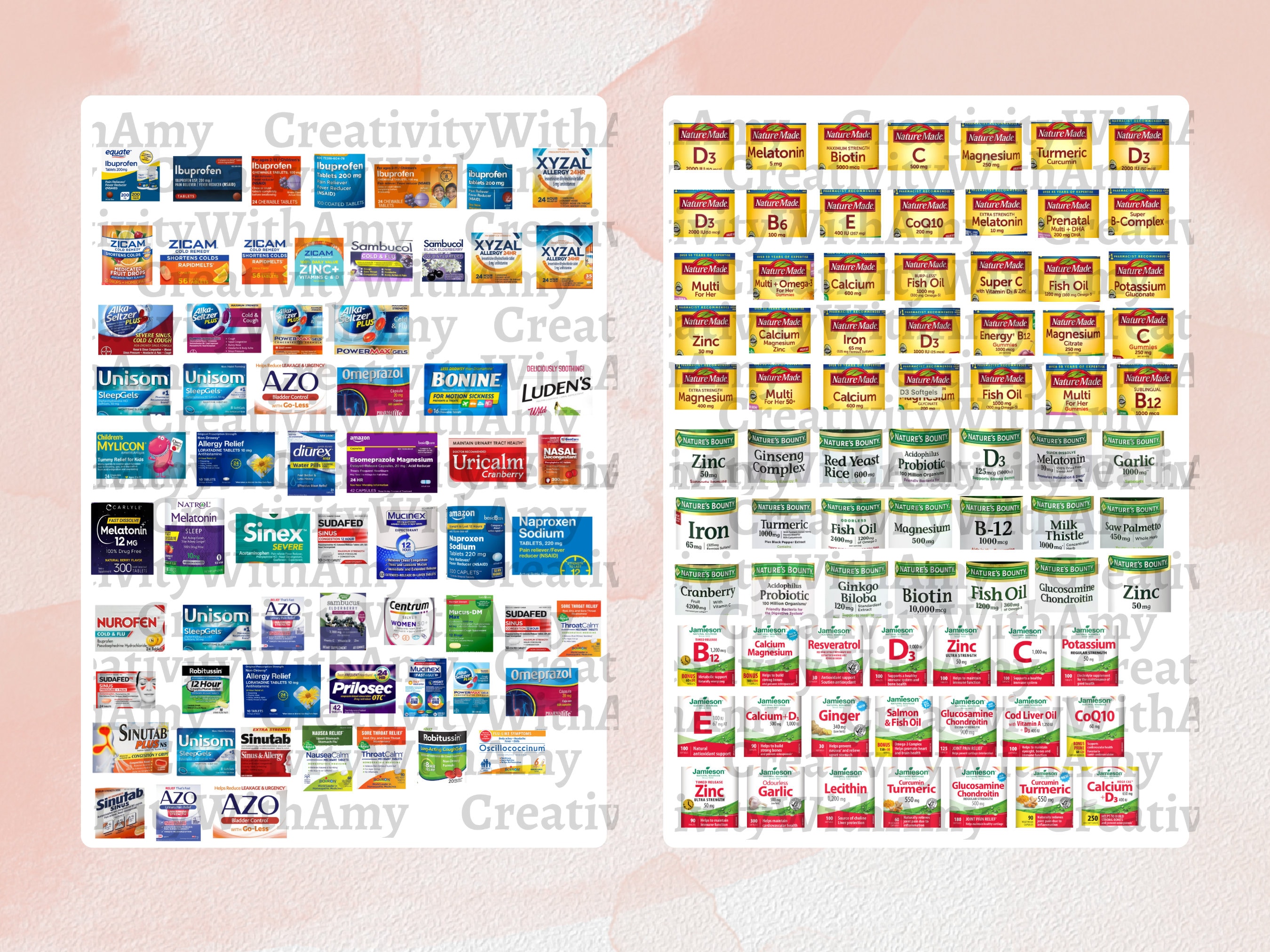 Pharmacy Pill Box Labels Pill Labels - Il Fullxfull.5002445296 E98w 