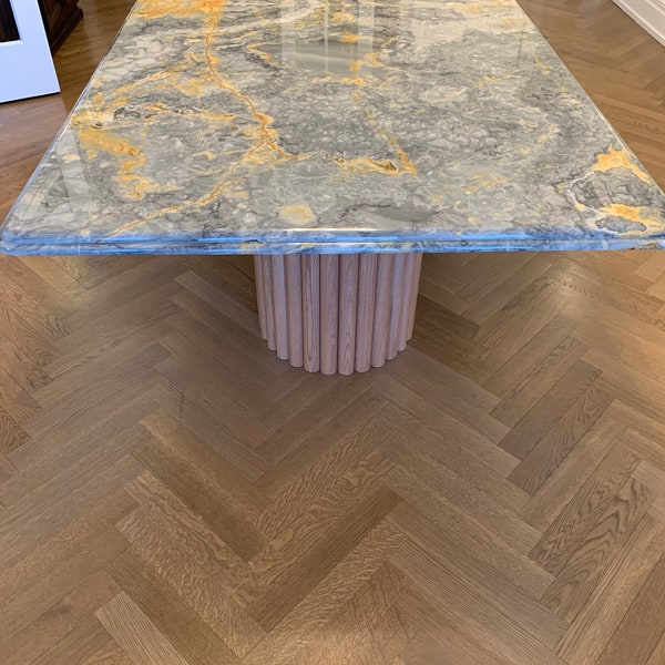 Onyx Dining Table Etsy