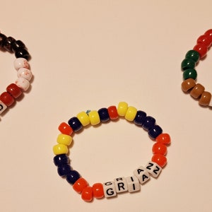 HermitCraft MCYT Kandi bracelets Grian Scar Mumbo