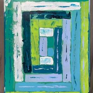16”x20” Acrylic Abstract painting