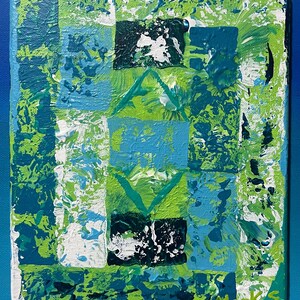 Acrylic Abstract Painting