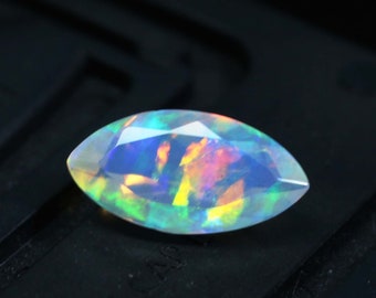 Natural Ethiopian Opal Gemstone Marquise Faceted Opal For Making Jewelry Brilliant Cut welo Opal Cut Stone AAA Grade Opal Opal Crystal