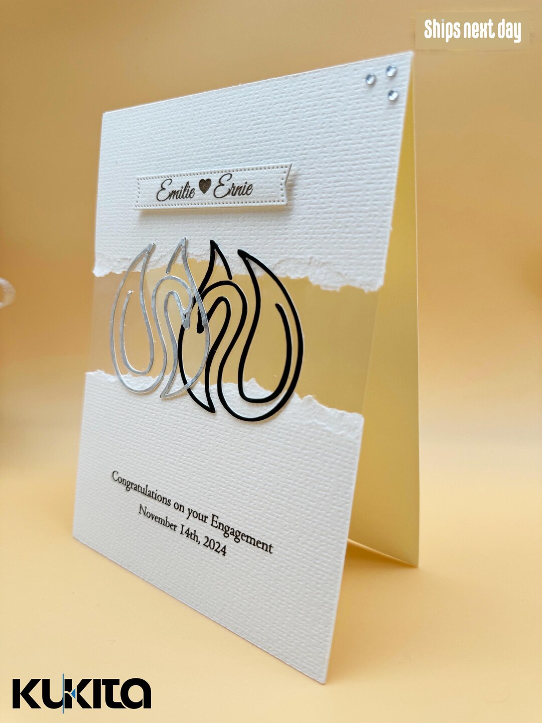 View of Custom Laser Engraved Map Engagement Keepsake – Personalized Map of ...