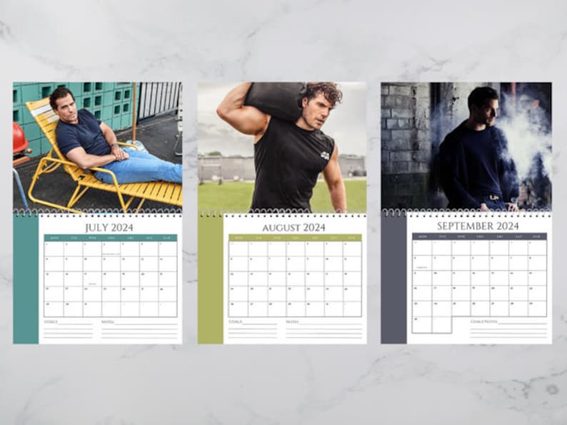 Henry Cavill Calendar Vol 1 2024 Calendar Wall Calendar 2024 Henry