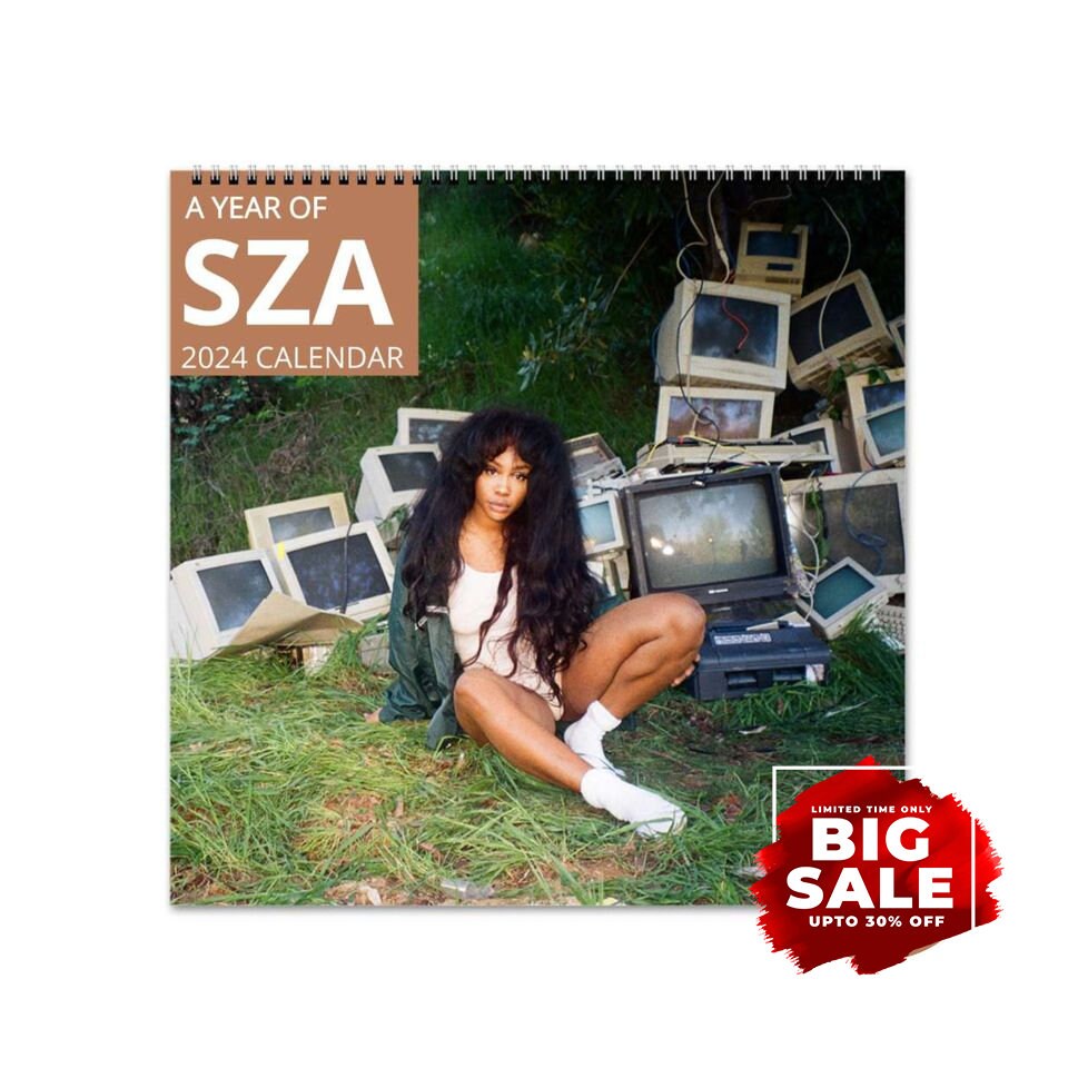 SZA Wall Calendar 2025, Celebrity Calendar, SZA 2025 Calendar sold by