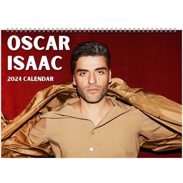 Oscar Isaac Calendar 2024, Oscar Isaac 2024 Wall Calendar sold by