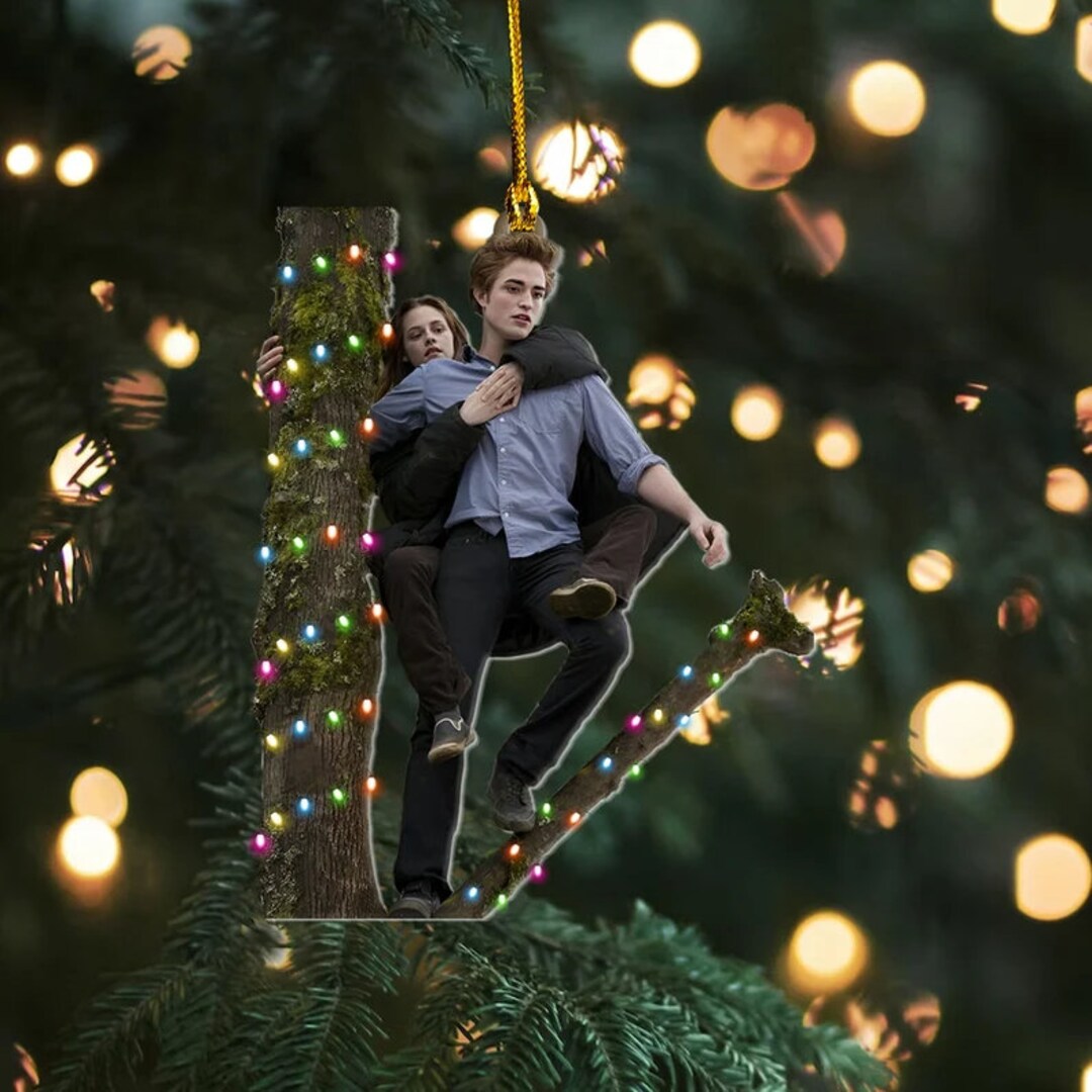 Hold on Tight Spider Monkey Christmas Ornament,twilight Bella and