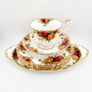 Royal Albert Old Country Roses Vintage Dishes Bone China