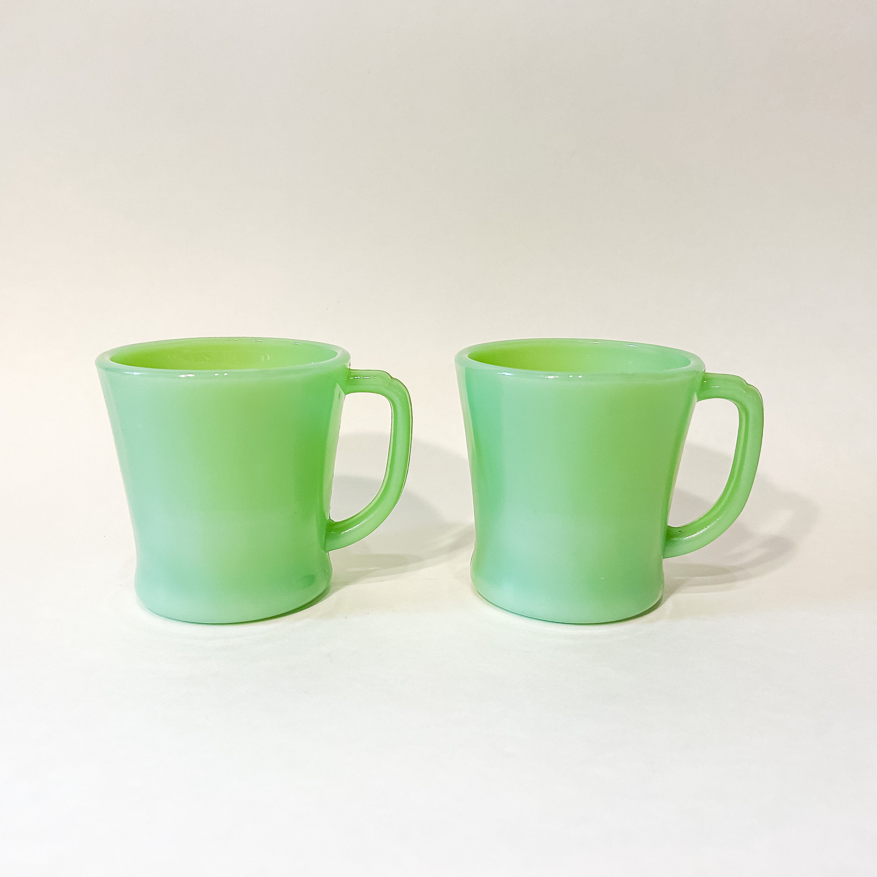 Vintage Fire-king Jadeite Mug - Etsy