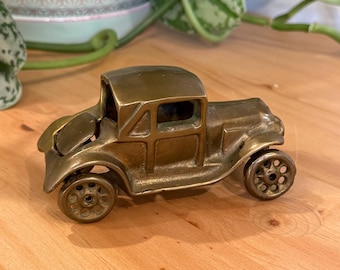 Vintage Brass Car