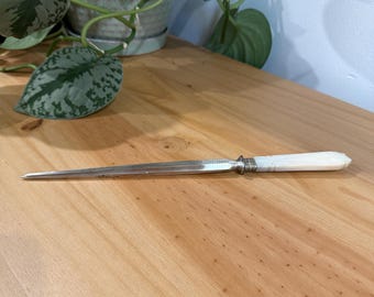 Antique Mother of Pearl Knife Sharpener