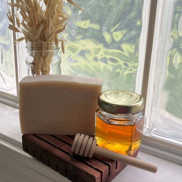 Colloidal Oatmeal & Honey - 100% Natural Handmade Bar Soap