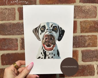 Custom Acrylic Pet Portrait, Hand-Painted Dog Cat Wall Art