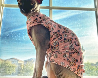 Sphynx Cat Shirt  Sphynx Cat Clothes Hairless Cat Clothes Sphynx Cat Jumper Sphynx Cat Sweater Sphynx Shirt Hairless Cat Shirt