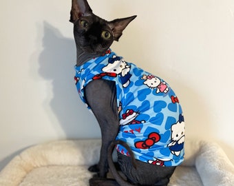Camisa de gato Sphynx Ropa de gato Sphynx Ropa de gato sin pelo Jersey de gato Sphynx Suéter de gato Sphynx Camisa de gato sin pelo Camisa de bambino