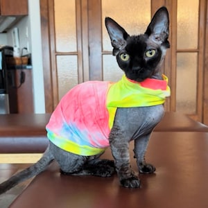 Sphynx Cat Clothes Sphynx Cat Shirt One Arm Hole Sphynx Cat Clothes Sphynx Cat Shirt Hairless Cat clothes Hairless cat shirt Bambino Clothes