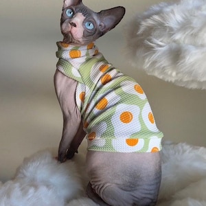 Sphynx Cat Clothes Sphynx Cat Shirt One Arm Hole Sphynx Cat Clothes Sphynx Cat Shirt Hairless Cat clothes Hairless cat shirt Bambino Clothes