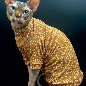 Long Sleeve Sphynx Cat Shirt Sphynx Cat Clothes Hairless Cat Clothes Sphynx Cat Clothes Sphynx Sphynx Shirt Hairless Cat Shirt