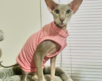 Sphynx Cat Shirt  Sphynx Cat Clothes Hairless Cat Clothes Sphynx Cat Jumper Sphynx Cat Sweater Sphynx Shirt Hairless Cat Shirt bambino shirt