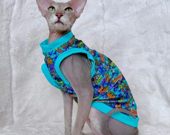 Best-Selling Sphynx Cat Clothes | Handmade Cat Apparel from Top-Rated Etsy Shop