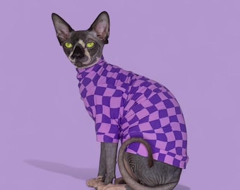 SPF Sphynx Cat Shirt: Long Sleeve UV 50+ Sun Protection Clothes