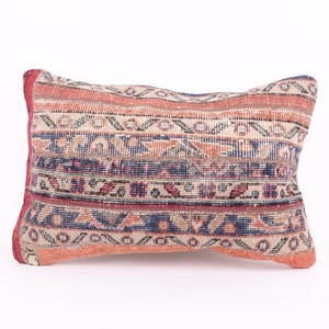 Poduszka dekoracyjna, poduszka na turecki dywan, poduszka na sofę, poszewka na poduszkę kilim, mała poduszka lędźwiowa, poduszka 16x24, poszewka na poduszkę na kanapę
