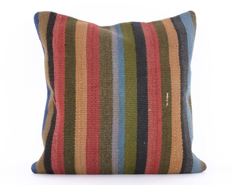 Cuscino neutro, cuscino con tappeto turco, cuscino tessuto a mano con texture, federa per cuscino 20x20, cuscino decorativo, federa per cuscino