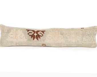 Long Pillow For Bed, Extra Long Pillow, Lumbar Throw Pillow, Boho Pillow For Bed, Body Pillow Cover, Long Lumbar Pillow, Ottoman Pillow