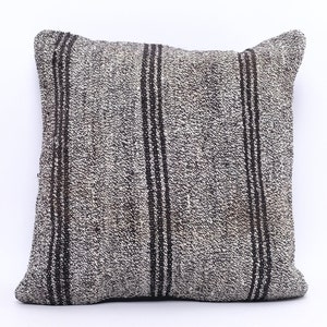 Vintage Kilim Pillow,Home Decor,Handwoven Turkish Pillow,Moroccan Pillow,Decorative Throw Pillow, Kilim Cushion Cover,Jute Pillow